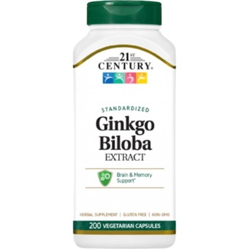 21st Century Ginkgo Biloba Extract [200 капсули]