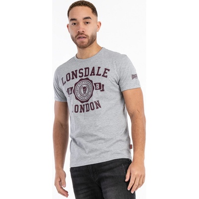 Lonsdale regular fit šedé