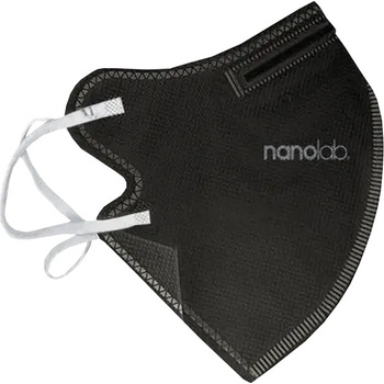 Nanolab nano respirátor FFP2 dámsky čierny 10 ks