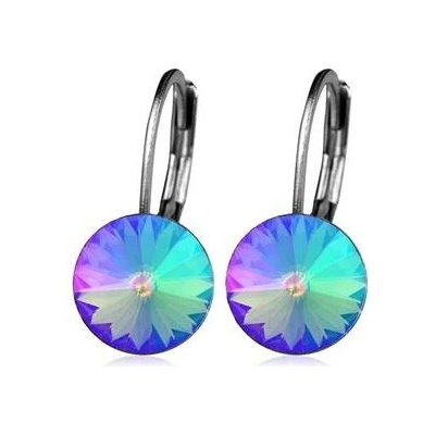 Nubis ocelové náušnice s krystaly Swarovski paradise shine NBS08-PS