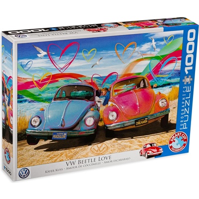 EUROGRAPHICS Пъзел Eurographics от 1000 части - Beetle Love, Паркър Грийнфийлд (60005525)