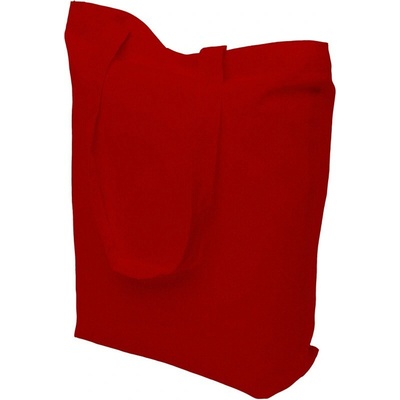 Bavlnená nákupná taška červená - 15.0034 - 390x410mm