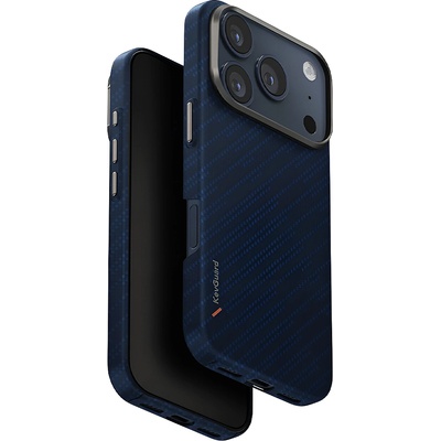 Uniq Калъф за iPhone 17 Pro Max - Keva Aramid - UNIQ - Син