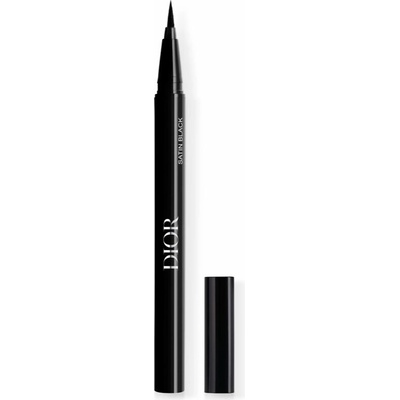 Dior Diorshow Liquid Liner tekuté očné linky v pere vodeodolné 096 Satin Black 0,55 ml