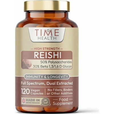 Time Health Reishi Extrakt 50% Polysacharidů 120 kapslí