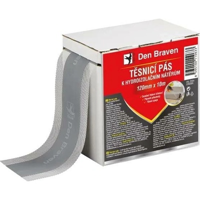 Těsnicí pás Den Braven Profi 120 mm, délka 5 m, šedý (CH03053)