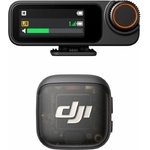 DJI DJI Mic 3 1TX+1RX комплект безжичен лавалиерен кондензаторен микрофон, 1 предавател + 1 приемник, черен (197751)