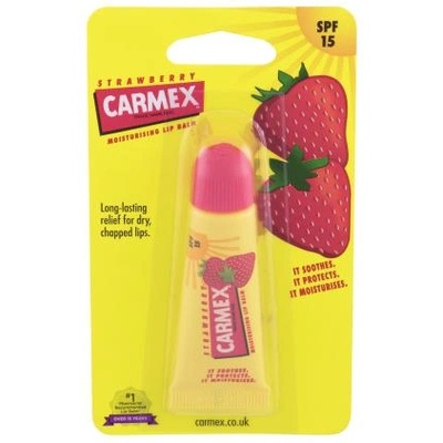Carmex Strawberry SPF15 лечебен балсам с аромат ягоди 10 гр