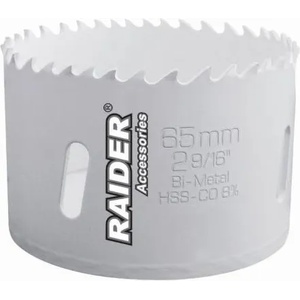 Raider Боркорона Ø 65 мм hss bi-metal 8%co raider