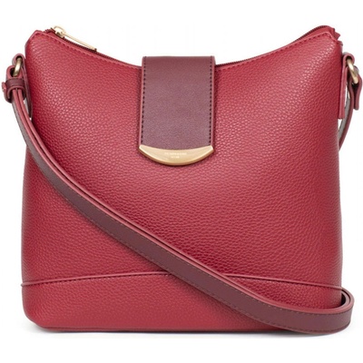 Hexagona dámská crossbody kabelka 309768 FRAMBOISE červená