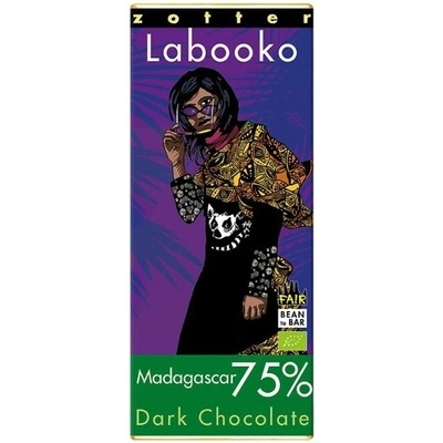 Zotter Bio hořká 75% Madagaskar 70 g