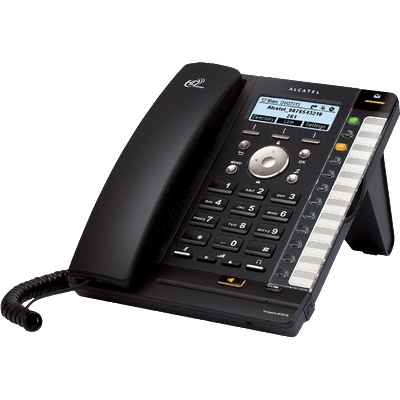 Alcatel Стационарен VoIP телефон Alcatel TEMPORIS IP301G - Черен (B1010118)