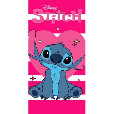 Carbotex osuška Lilo a Stitch Láska Hory Přenáší 70 x 140 cm