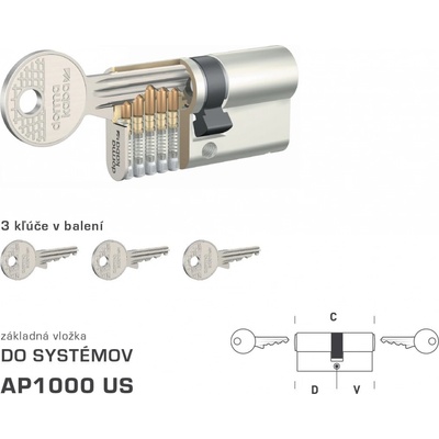MP-KOVANIA DK - AP1000 US NIM - nikel matný