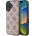 GUESS Калъф Guess Peony Script MagSafe за iPhone 16 - кафяв (3666339342364)