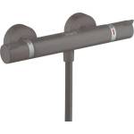 Hansgrohe Ecostat Comfort - Термостатична душ-батерия, матиран черен хром 13116340 (13116340)