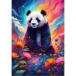 Alipson Puzzle - Puzzle Colourful Panda - 1 000 piese