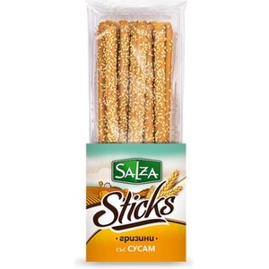  Гризини стикс със сусам Salza 190гр