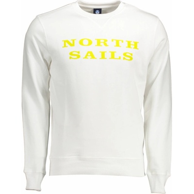 North Sails Perfektná pánska mikina Biela