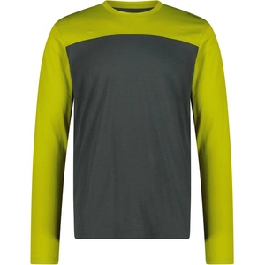 CMP Мъжки вълнен пуловер CMP T-Shirt 36N1897 Merino longsleeve - Black Pine - размер 50 (EU) (005-7336-0313)