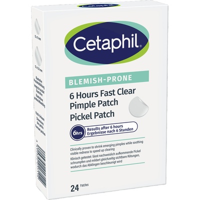 Cetaphil Lokálne náplasti na akné 6 Hour Fast Clear Pimple Patch 24 ks