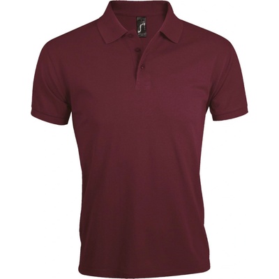 Soľs Prime pánske polo triko burgundy