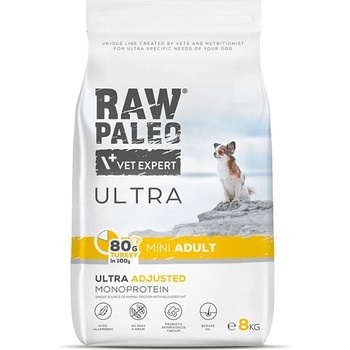 VetExpert Vetexpert Raw Paleo Ultra Турция за възрастни мини 8 кг