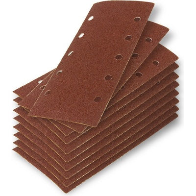 DEMA Brúsny papier pre vibračnú brúsku 115x230 mm K40, 10 ks