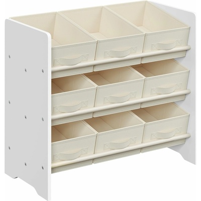 SONGMICS Regál na hračky s 9 boxy