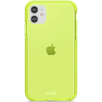 Image 1 of Holdit Калъф Holdit - Seethru, iPhone 11/XR, Acid Green (7330985157806)