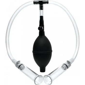 Image 1 of Size Matters Nipple Pumping System With Dual Detachable Acrylic Cylinders