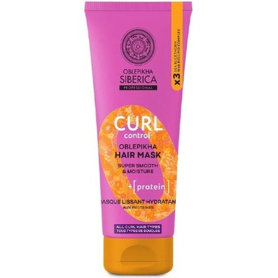 Natura Siberica Oblepikha Siberica O Curl Control Protein Hair Mask 200 ml