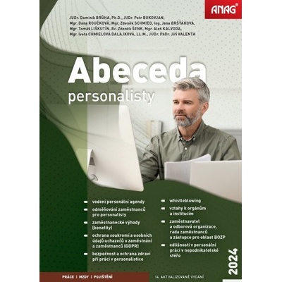 Abeceda personalisty 2024 - Jiří Valenta, Zdeněk Šenk, Petr Bukovjan, Mgr. Zdeněk Schmied, Dominik Brůha, Mgr. Dana Roučková, Mgr. Aleš Kalvoda, Mgr. Tomáš Liškutín, Iveta Chmielová Dalajková, Ing. Ja