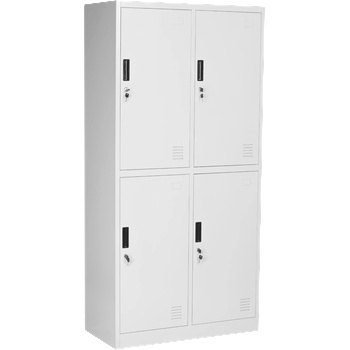 Метален шкаф Carmen CR-1251 J - сив (CR-1251 J)