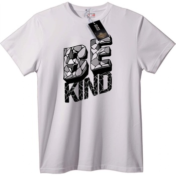 NOONEBRAND Тениска Бъди Добър Геометрия - 2XL, White