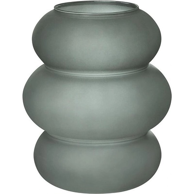 Blomus (Германия) Стъклена ваза blomus anillo - цвят сиво-черен (blomus 67189)