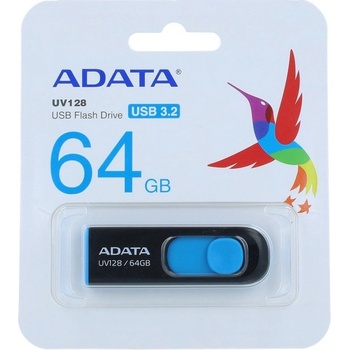 ADATA DashDrive UV128 64GB AUV128-64G-RBE
