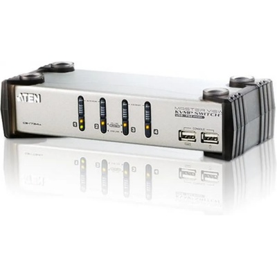 ATEN KVMP превключвател, ATEN CS1734A, 4-портов, PS-2-USB, VGA-Audio (CS1734A)