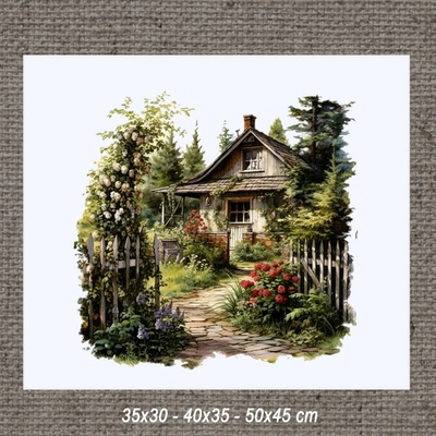Obraz DOM c 40x35 cm
