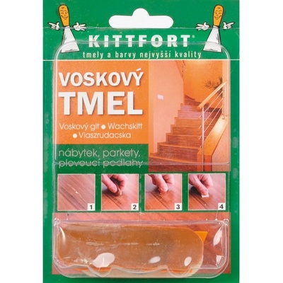 KITTFORT Voskový tmel 12g Buk