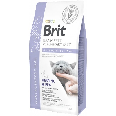 Brit veterinary Brit GF Ветеринарни диети за котки Гастроинтестинален 2кг