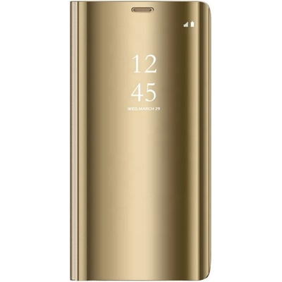 Pouzdro Cu-Be Clear View Samsung Galaxy A54 zlaté