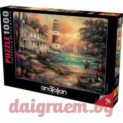 Anatolian Пъзел anatolian 1075 - 1000 части - Вила край морето (p1075)