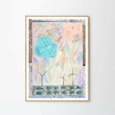 Moikka Plagát 11pm by Nord Projects A4 (21x27cm)
