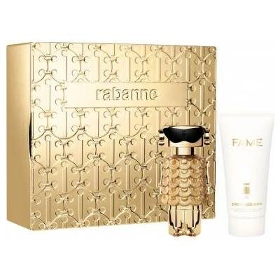 Rabanne Fame dárková sada (parfémová voda 50 ml + tělové mléko 75 ml) dámská