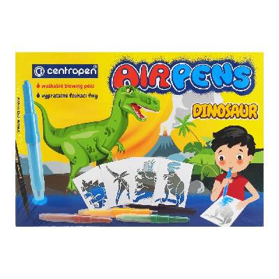 Centropen Fúkacie fixky 1500/5+1 Dinosaur - (6 farieb)