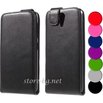 Image 1 of HTC Desire 620 Dual Sim Флип Кожен Калъф и Протектор