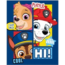 BrandMac Fleecová deka Tlapková patrola Paw Patrol motív Playfull