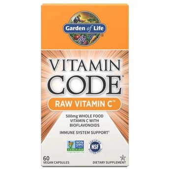Garden of Life Vitamin Code Суров витамин C, 60 растителни капсули