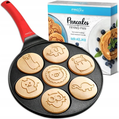 Panvica na palacinky ProTone Panvica na Veselé zvieratká 26 cm mramorová